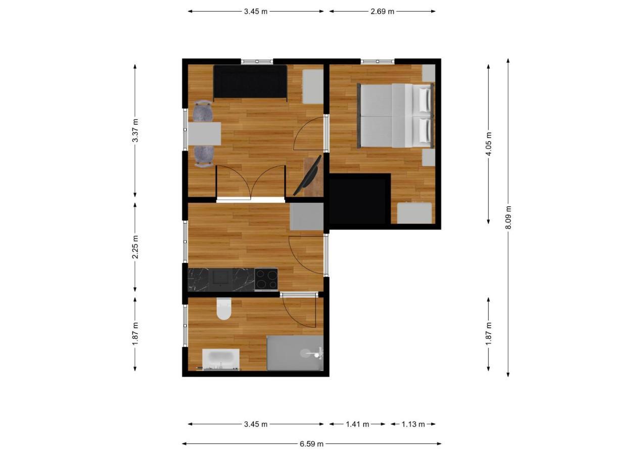 몬샤우 Haus Barkhausen 아파트 외부 사진